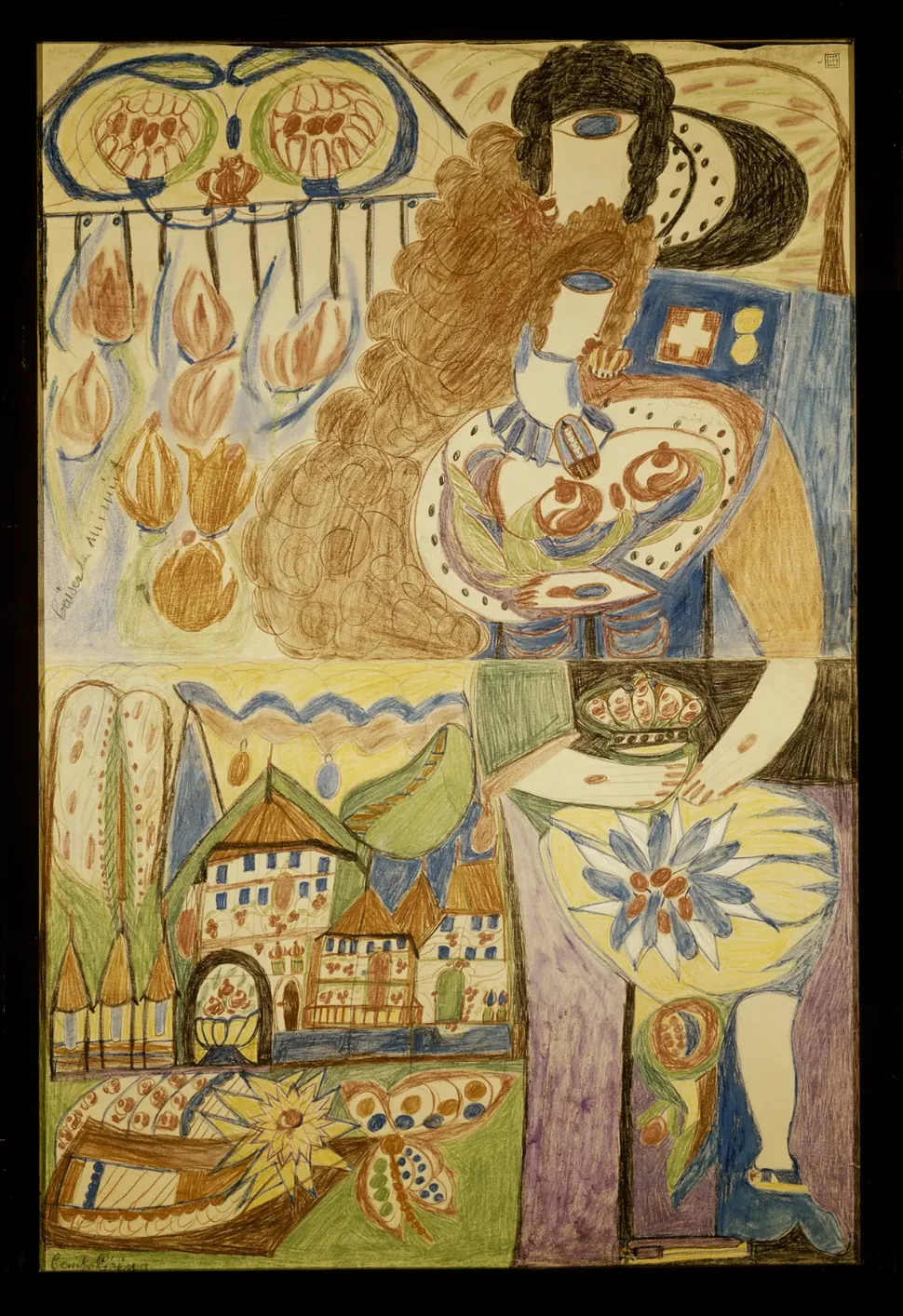 © Photo : Claude Bornand, Collection de l’Art Brut, Lausanne, no inv. cab-2152